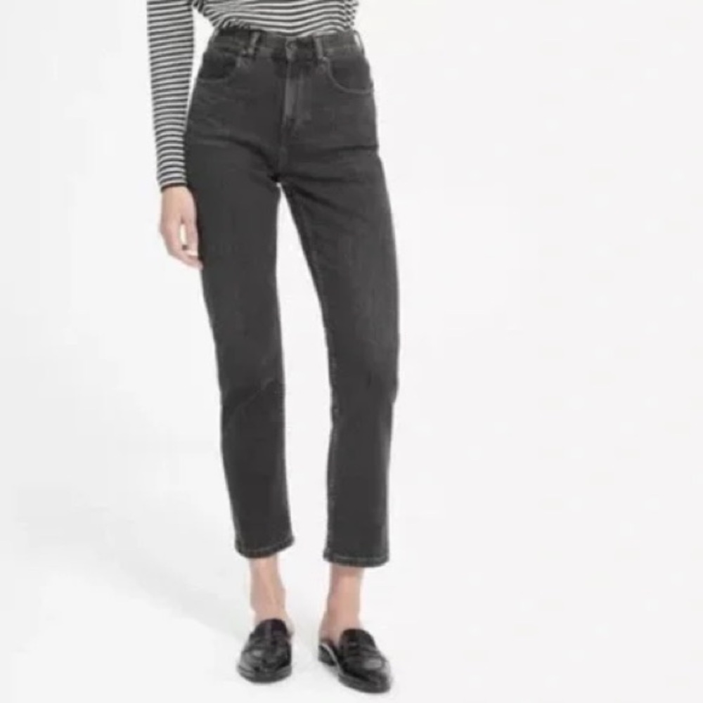 Everlane High Rise Straight Jean (Ankle)